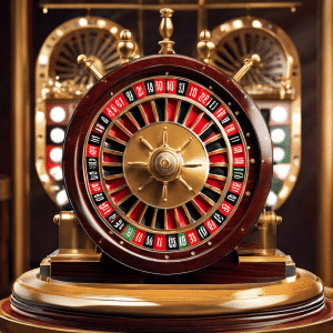 An image that captures the essence of a roulette wheel study, with close-up shots of the spinning wheel revealing intriguing patterns and unexpected outcomes, evoking a sense of anticipation and surprise