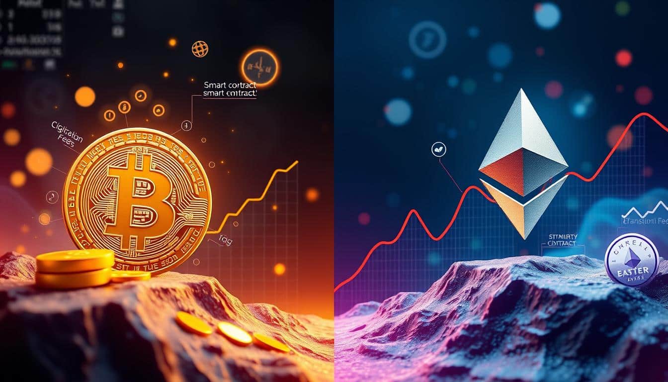 bitcoin vs ethereum fees