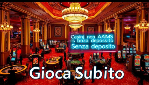 Casinò Non AAMS Bonus Senza Deposito - Gioca Subito 1 casinò non aams bonus senza deposito