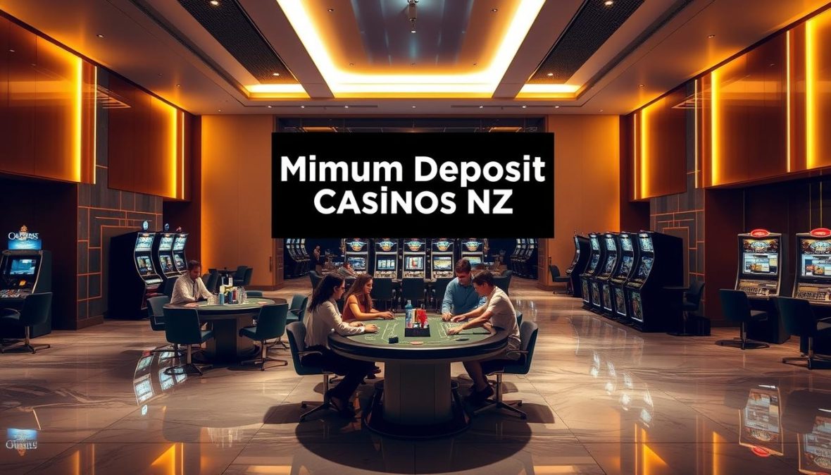 minimum deposit casinos nz