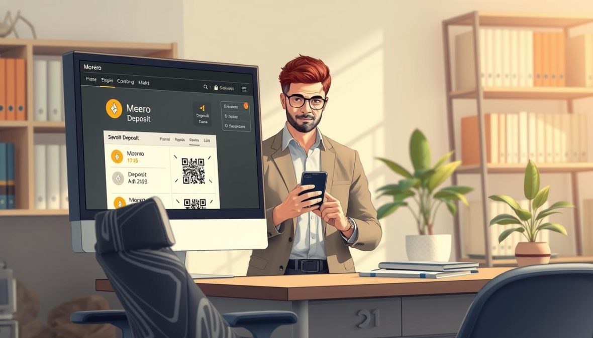 Step-by-step Monero deposit guide