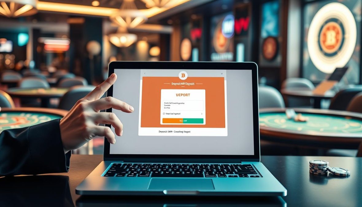 XMR casino deposit tutorial