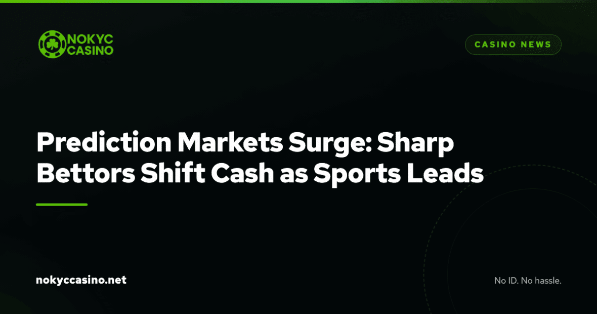 Prediction Markets Surge: Sharp Bettors Shift Cash as Sports Leads